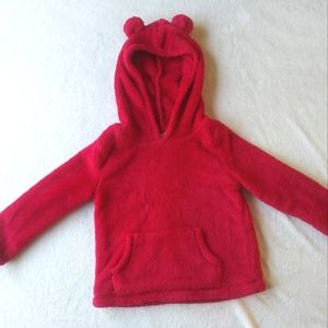 3T Carters Red Hoodie